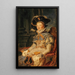 Esquisse pour un portrait de femme en costume Renaissance - Hans Canon — quadro incorniciato alla parete