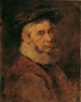 Uomo anziano con colletto e barba - Hans Canon — vista dell’opera