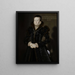 Ritratto di Joan Thornbury Signora Richard Wakeman - Hans Eworth — quadro incorniciato alla parete