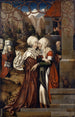 La Visitation - Hans Fries — vista dell’opera
