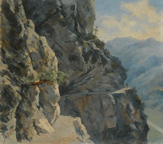 Hans Gantner - The Frstensteig In Liechtenstein.webp