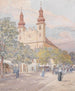 Processione della Festa del Corpus Domini a Maria Lanzendorf - Hans Götzinger — vista dell’opera