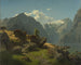 Balestrand - Hans Gude — vista dell’opera