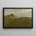 Paesaggio costiero, Rügen - Hans Gude — quadro incorniciato alla parete