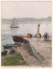 Jetée de Trovemünde - Hans Gude — vista dell’opera