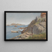 Paesaggio vicino a Stavern - Hans Gude — quadro incorniciato alla parete