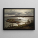 Le Fiord de Sandvik - Hans Gude — quadro incorniciato alla parete
