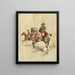 Partire a caccia - Hans Haag — quadro incorniciato alla parete