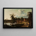 Paesaggio con il mulino a Bromme vicino a Sor - Hans Harder — quadro incorniciato alla parete