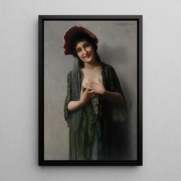 Tentazioni - Hans Hassenteufel — quadro incorniciato alla parete