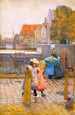 Un coin di Amsterdam - Hans Herrmann — vista dell’opera