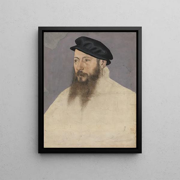 Hans Hug Kluber - Bildnis eines Mannes mit schwarzem Barett.webp