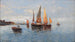Bateaux de pêche - Hans Johann Wagner — vista dell’opera