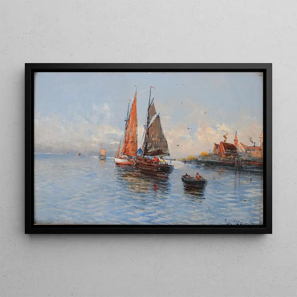 Hans Johann Wagner - Fischerboote II.webp