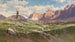 L'Alpe de Siusi in Alto Adige - Hans Maurus — vista dell’opera