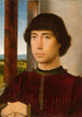 Portrait d'un jeune homme - Hans Memling — vista dell’opera