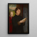 Portrait d'un homme lisant - Hans Memling — quadro incorniciato alla parete