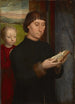 Portrait d'un homme lisant - Hans Memling — vista dell’opera