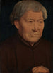 Portrait d'un vieil homme - Hans Memling — vista dell’opera