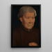 Portrait d'un vieil homme - Hans Memling — quadro incorniciato alla parete