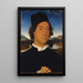 Portrait d'un homme inconnu avec une lettre - Hans Memling — quadro incorniciato alla parete