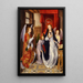L'Annunciazione - Hans Memling — quadro incorniciato alla parete