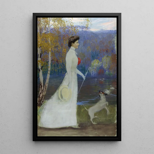 Caroline grande-duchesse de Saxe-Weimar-Eisenach - Hans Olde — quadro incorniciato alla parete