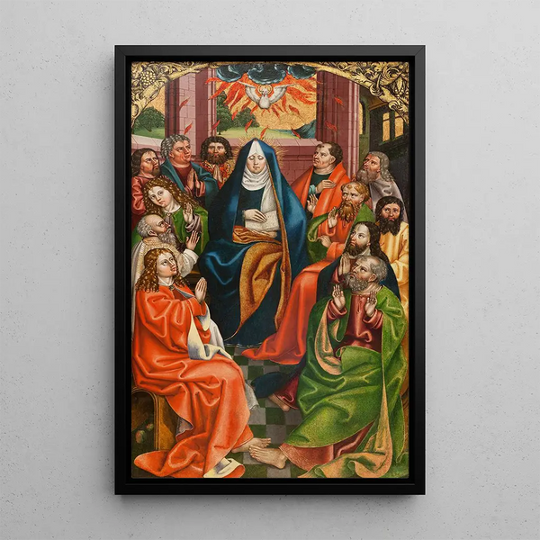 Descente dello Spirito Santo - Hans Raphon — quadro incorniciato alla parete
