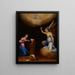 Annunciazione - Hans Rottenhammer — quadro incorniciato alla parete