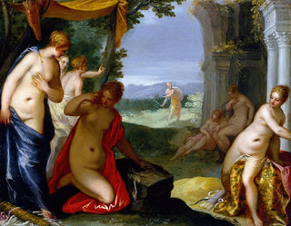 Diane e Atteone - Hans Rottenhammer — vista dell’opera