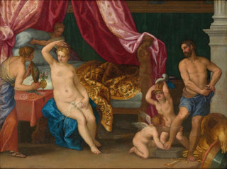 Venere e Marte - Hans Rottenhammer — vista dell’opera