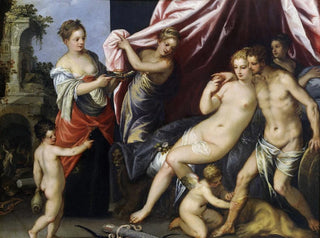 Venere e Marte - Hans Rottenhammer — vista dell’opera