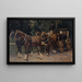 Un attelage à quattro - Hans Sandreuter — quadro incorniciato alla parete