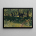 Foresta di castagni vicino a Bignasco - Hans Sandreuter — quadro incorniciato alla parete