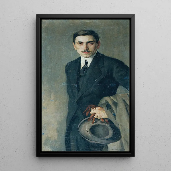 Le peintre Fritz Zerritsch - Hans Schachinger — quadro incorniciato alla parete