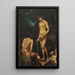 Adam e Eva - Hans Thoma — quadro incorniciato alla parete