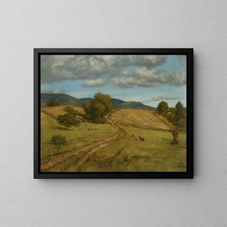 Hans Thoma - Black forest hights on a cloudy day.webp