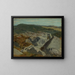 Vista su scogli e cime - Hans Thoma — quadro incorniciato alla parete
