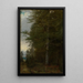 Hêtre en lisière de forêt - Hans Thoma — quadro incorniciato alla parete