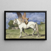 Cherubino su Pegaso - Hans Thoma — quadro incorniciato alla parete