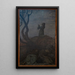 Christ au Mont des Oliviers - Hans Thoma — quadro incorniciato alla parete