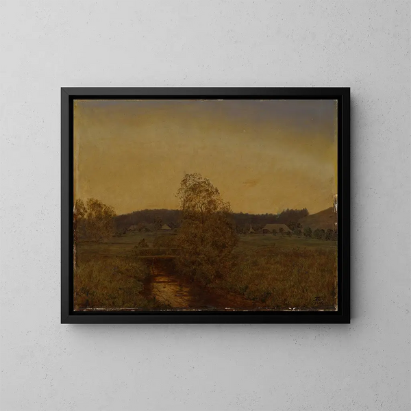 L'étoile du soir - Hans Thoma — quadro incorniciato alla parete