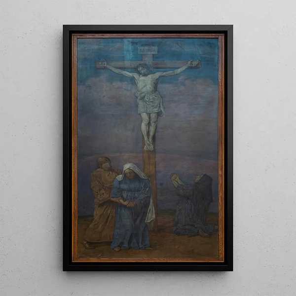 Crucifixion du Christ - Hans Thoma — quadro incorniciato alla parete