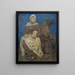 Le repos pendant la fuite en Égypte - Hans Thoma — quadro incorniciato alla parete