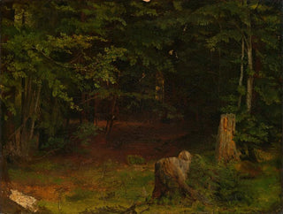 Interno della foresta - Hans Thoma — vista dell’opera