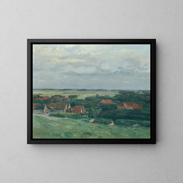 Paesaggio olandese - Hans Tichy — quadro incorniciato alla parete
