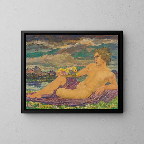 Éveil, studio - Hans Unger — quadro incorniciato alla parete