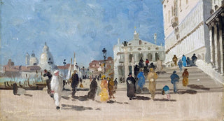 Hans Von Bartels - Impression aus Venedig Riva degli Schiavoni.webp