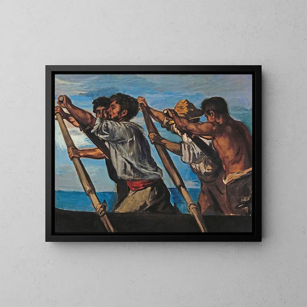 I rematori - Hans von Marées — quadro incorniciato alla parete