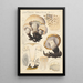 Lentinus gallicus - Hans Baldung — quadro incorniciato alla parete